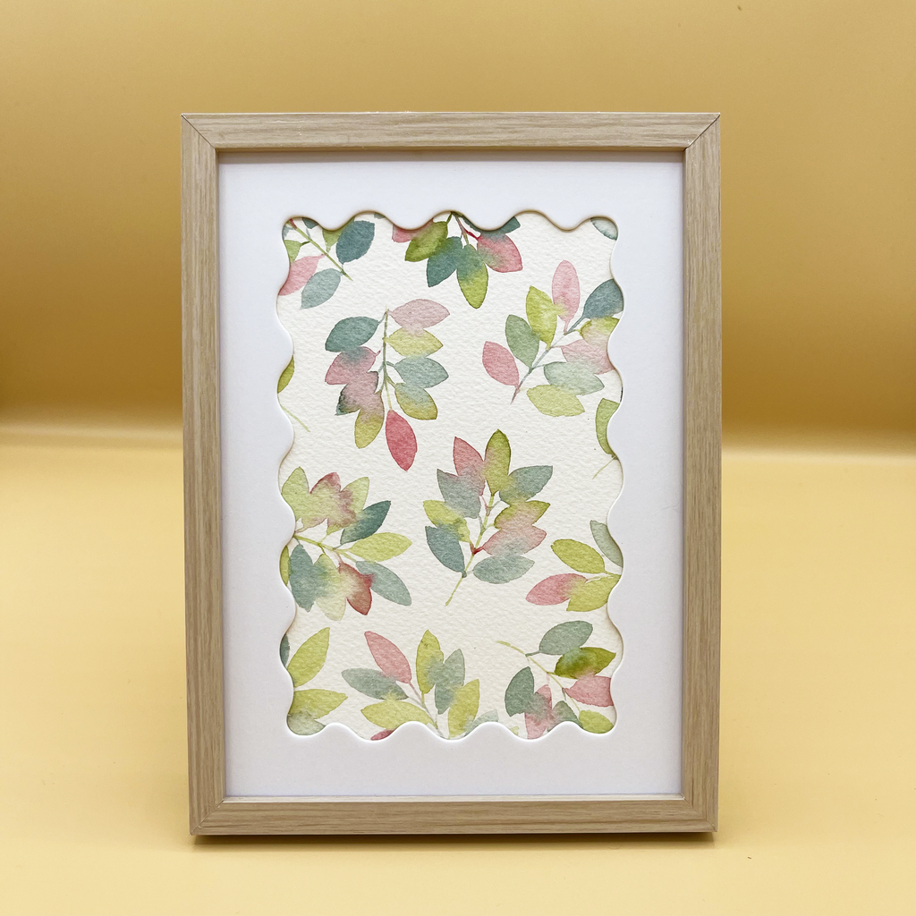 Aquarelle feuilles