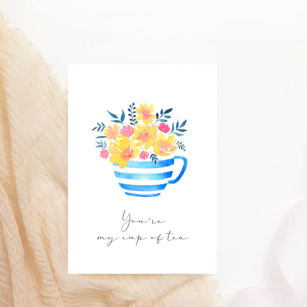 Carte Postale You’re my cup of tea